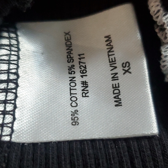 Hooked up Ribbed Top xs - Picture 7 of 7